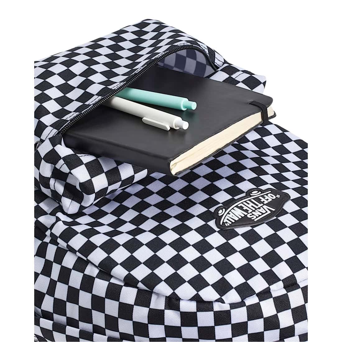 Vans Old Skool Grom Backpack - Checkerboard Black White - Backpack by Vans One Size