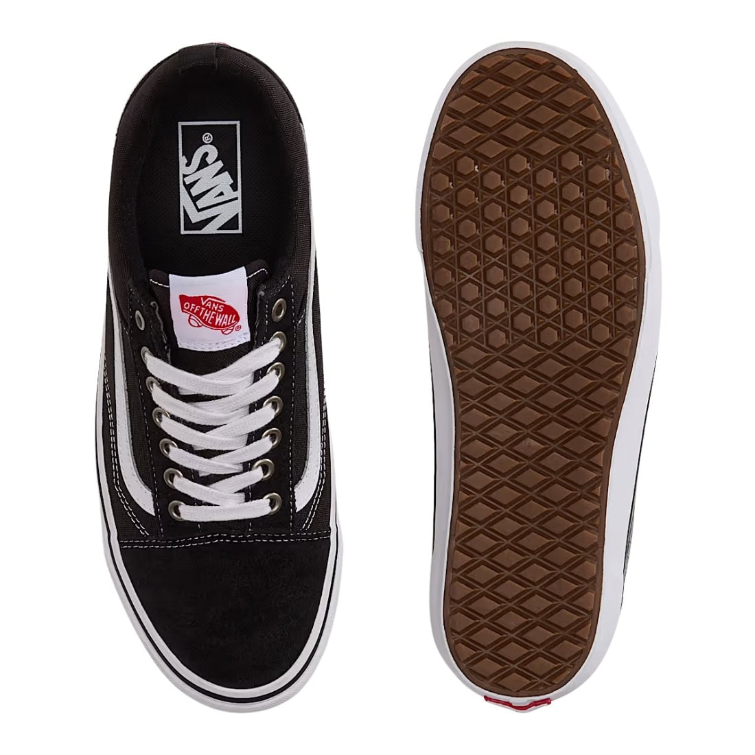 Vans Old Skool Insulated Shoes - Black/White - Mens Skate Shoes by Vans