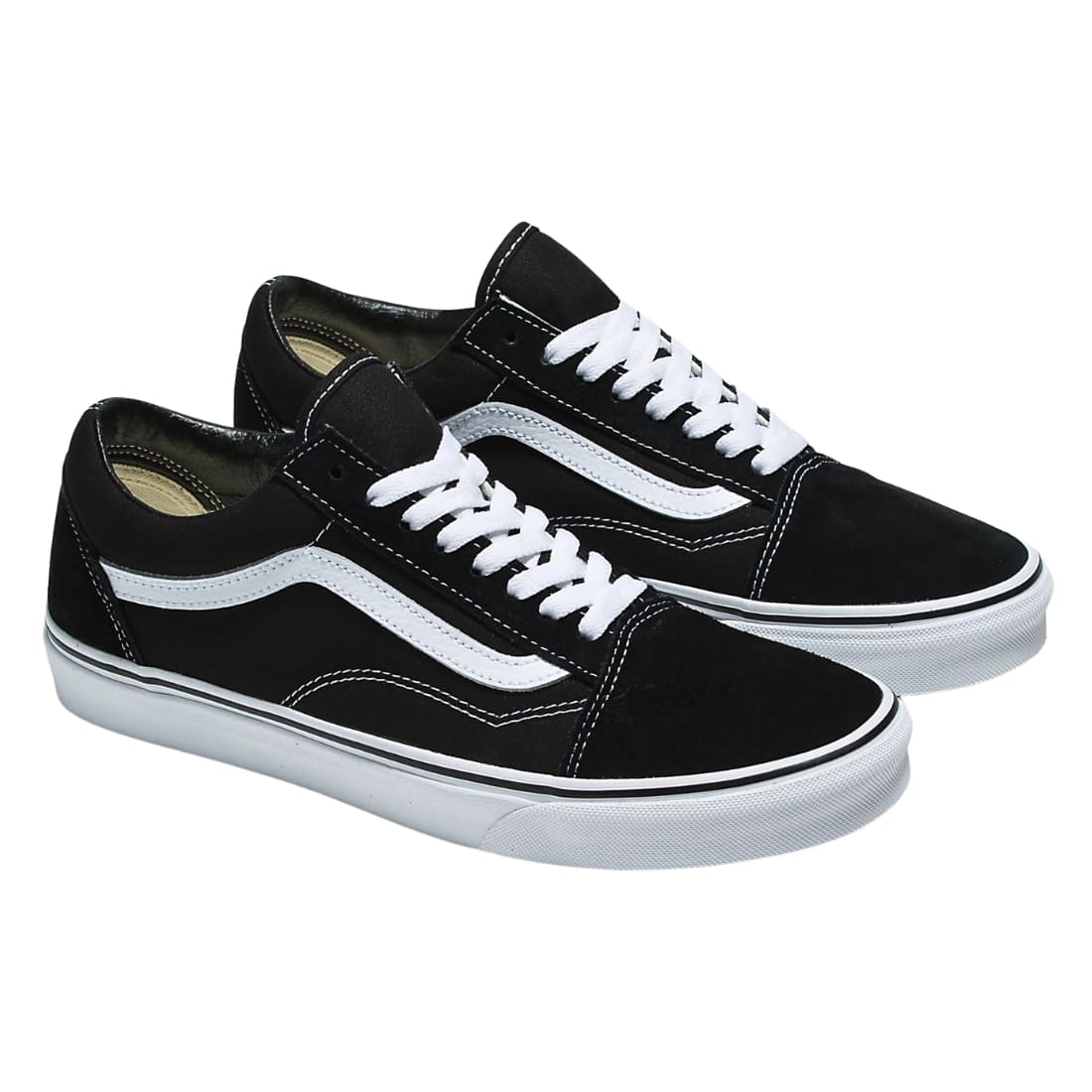 Vans Old Skool Shoes - Black/White - Mens Casual Shoes by Vans