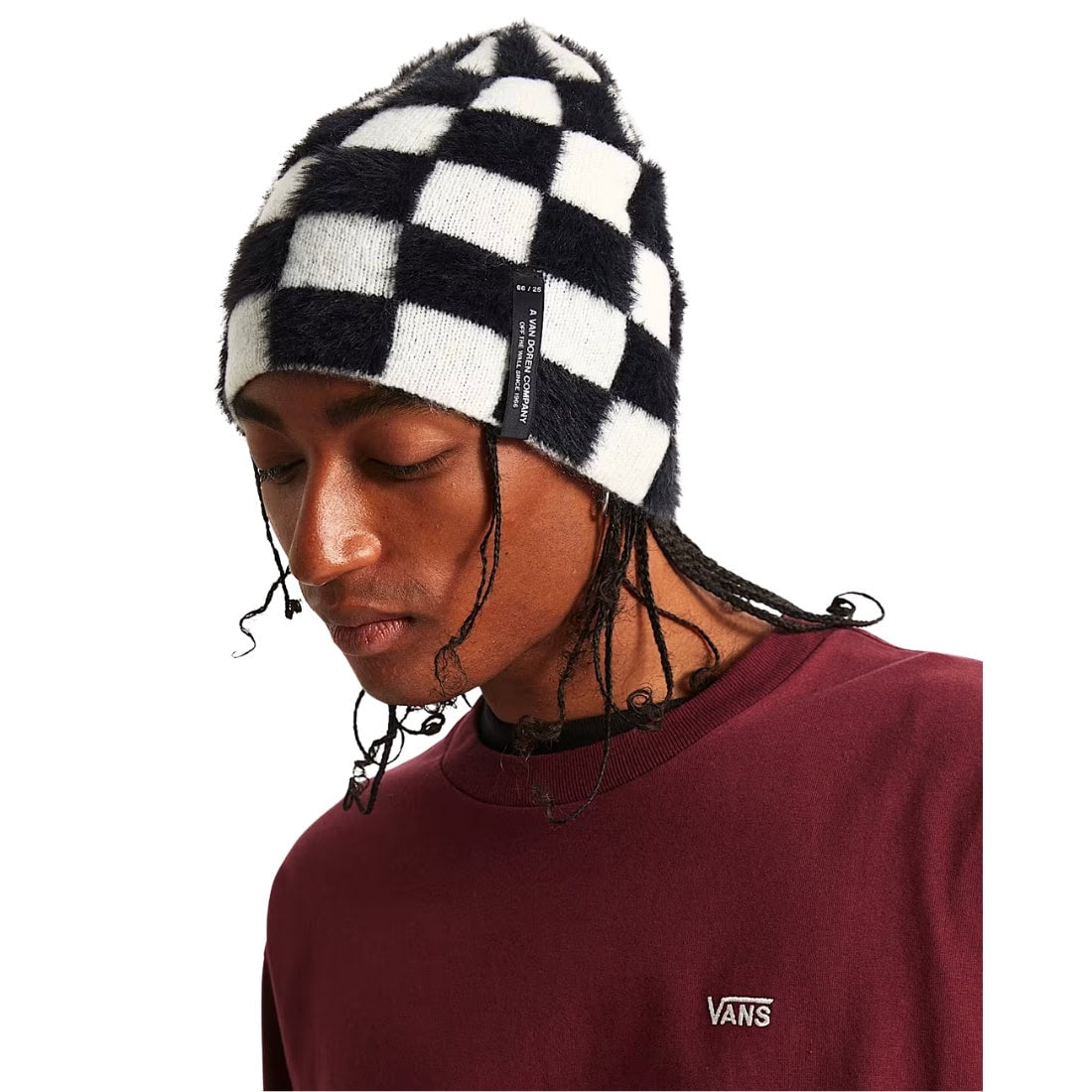 Vans Plaimor Beanie - Black/White - Basic Beanie by Vans