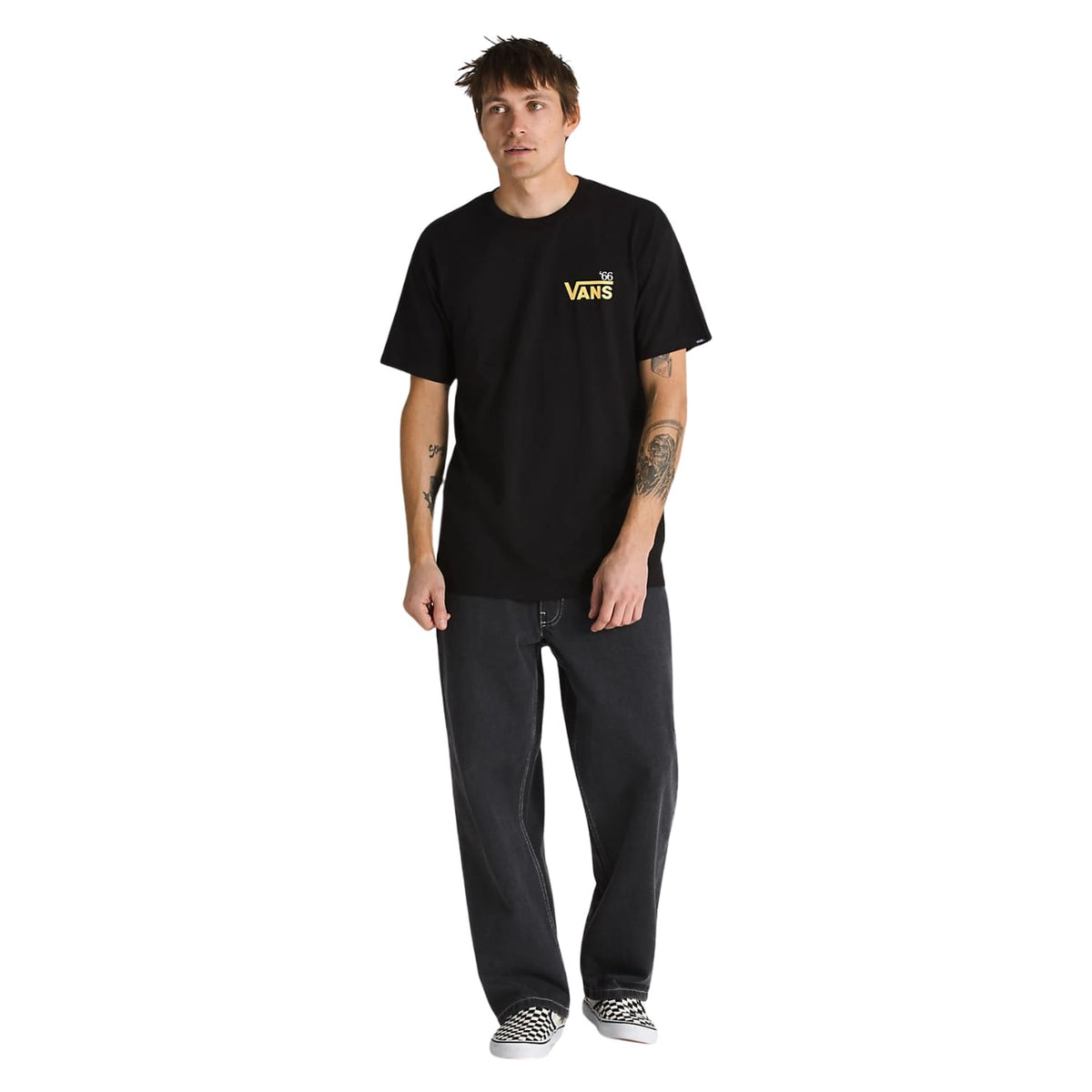 Vans Posted T-Shirt - Black - Mens Skate Brand T-Shirt by Vans