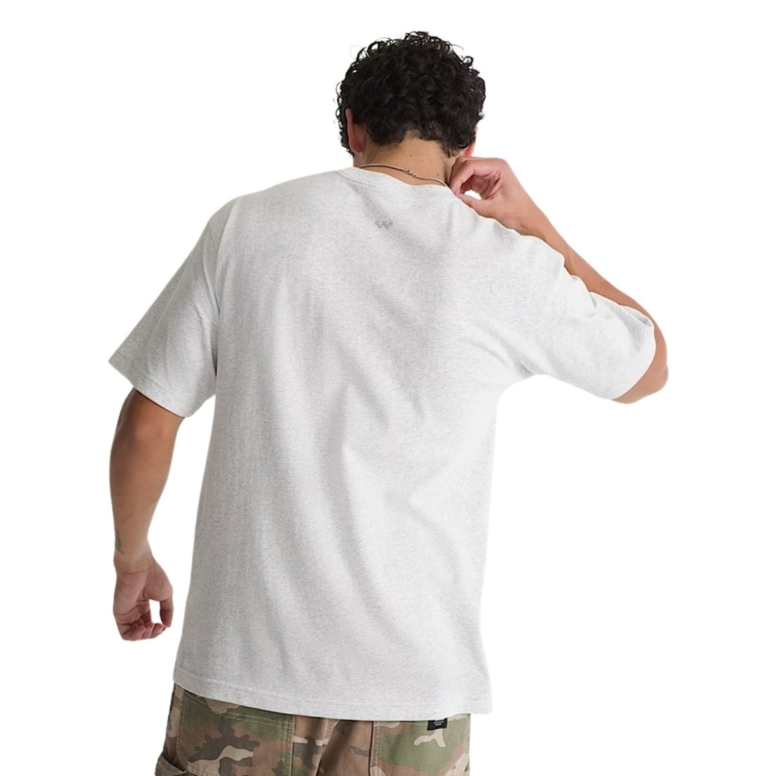 Vans Premium Loose Fit T-Shirt - Ash Heather - Mens Graphic T-Shirt by Vans