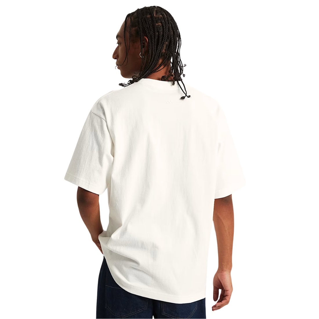 Vans Premium Loose Fit T-Shirt - Egret - Mens Graphic T-Shirt by Vans