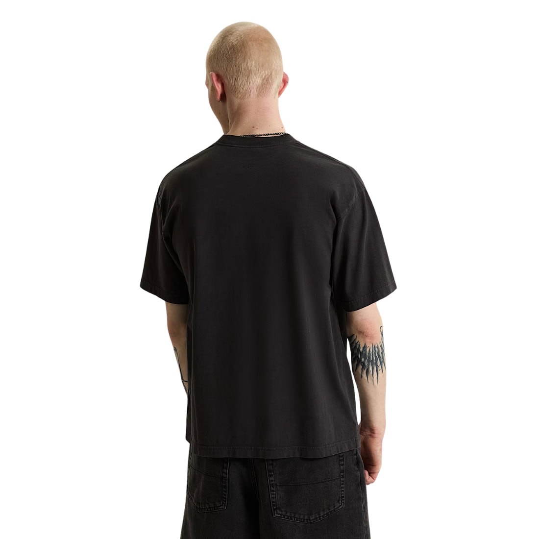 Vans Premium Loose Fit T-Shirt - Faded Black - Mens Graphic T-Shirt by Vans
