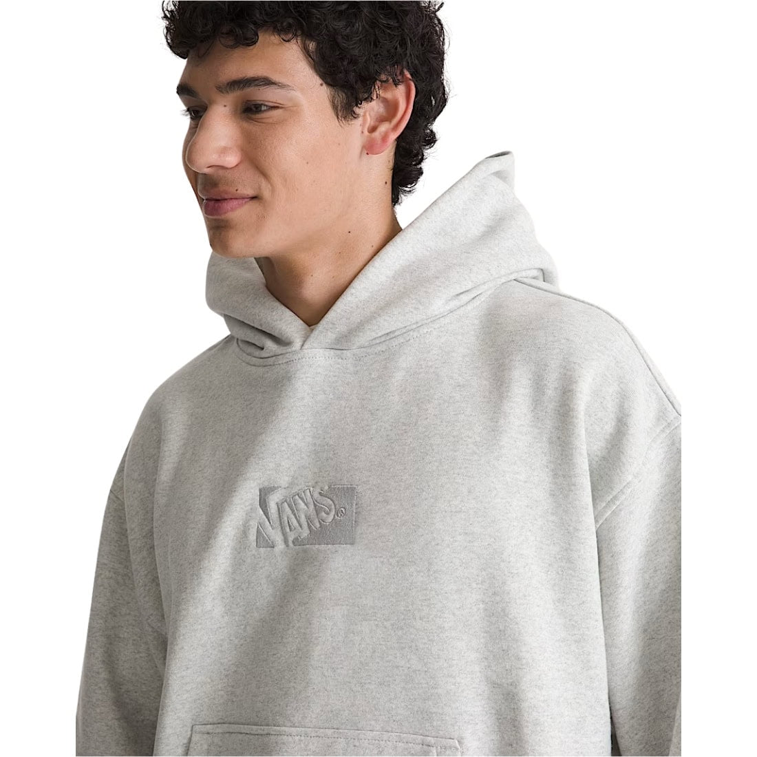 Vans Premium Pullover Hood - Ash Heather - Mens Pullover Hoodie by Vans