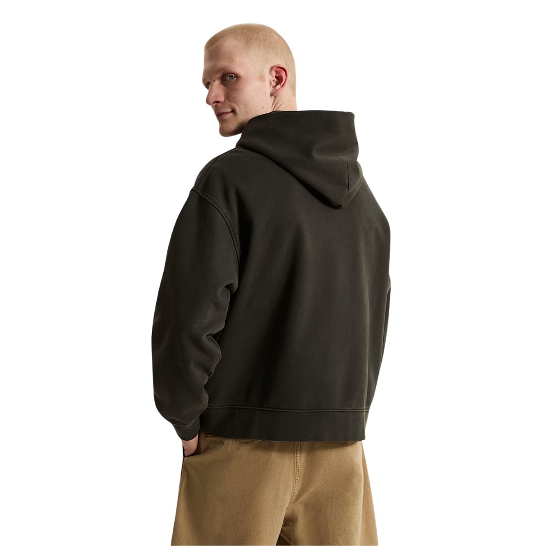 Vans Premium Pullover Hood - Faded Black - Mens Pullover Hoodie by Vans