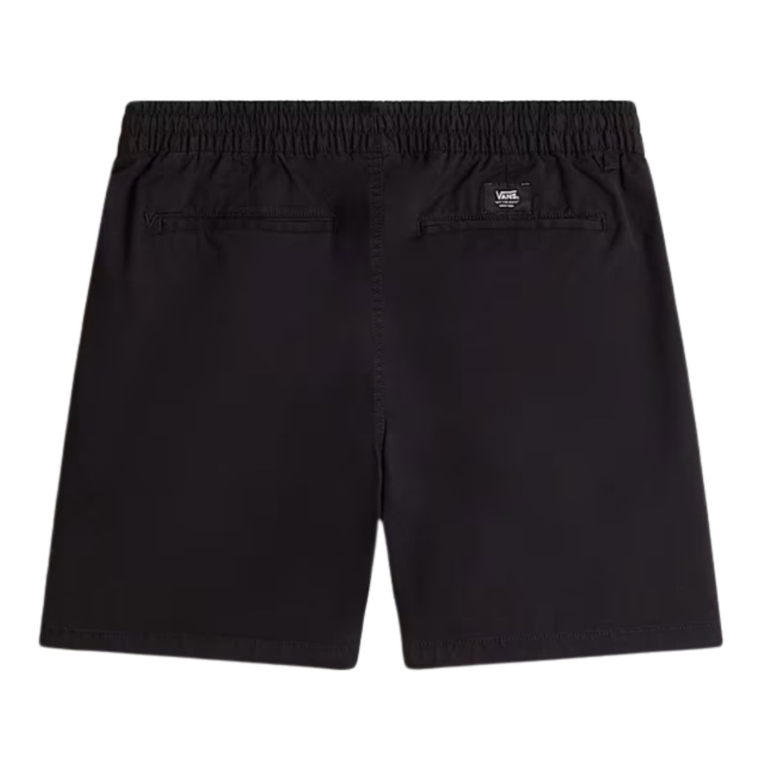 Vans Range Relaxed Elastic Shorts - Black - Mens Walk Shorts by Vans