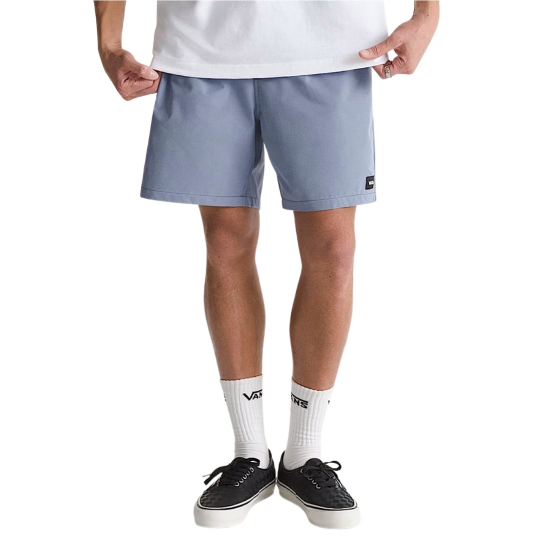 Vans Range Relaxed Sport Shorts - Glacial Slate - Mens Hybrid Shorts by Vans