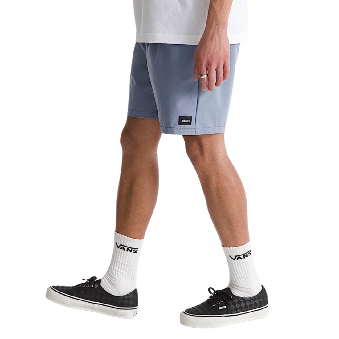 Vans Range Relaxed Sport Shorts - Glacial Slate - Mens Hybrid Shorts by Vans