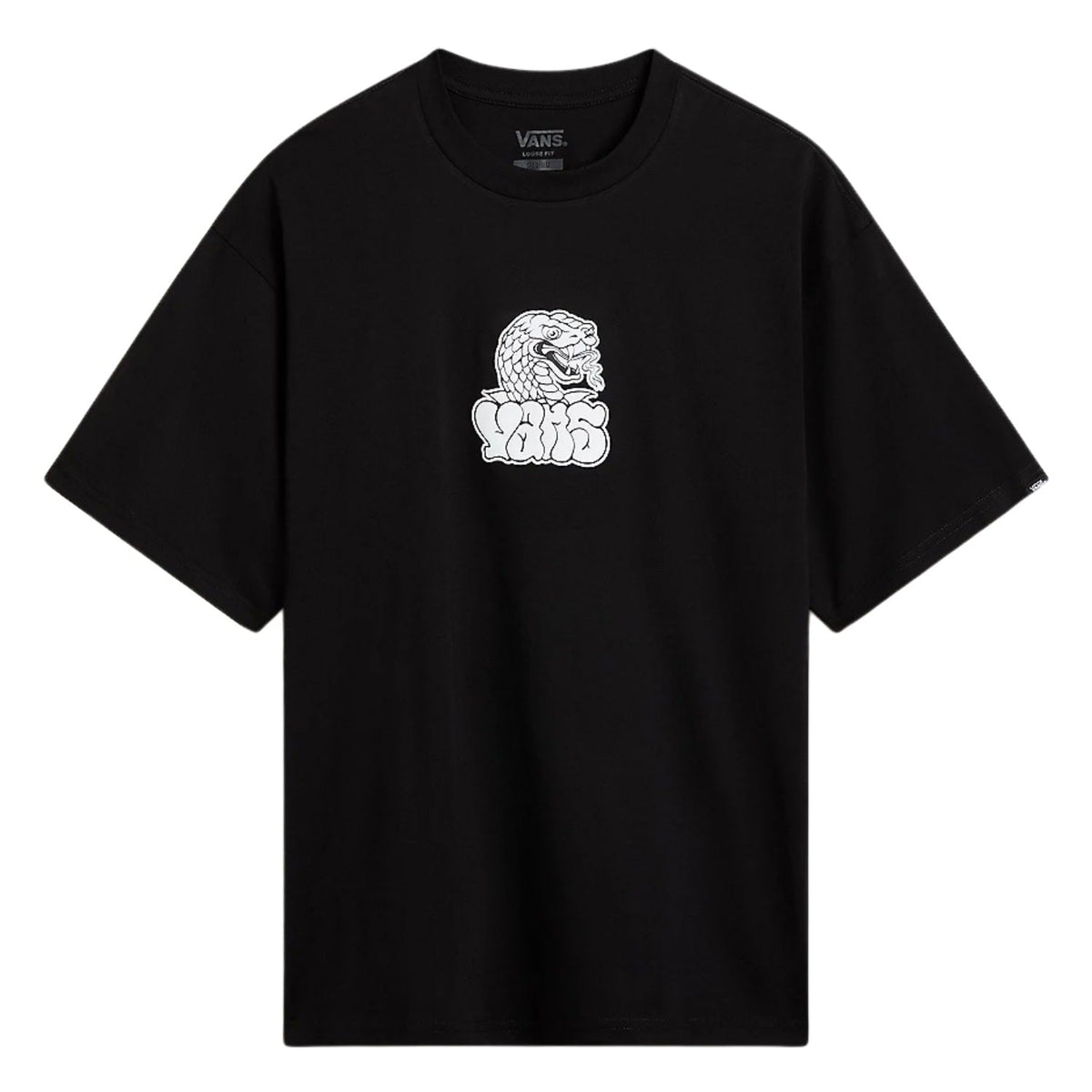 Vans Rattler T-Shirt - Black - Mens Graphic T-Shirt by Vans