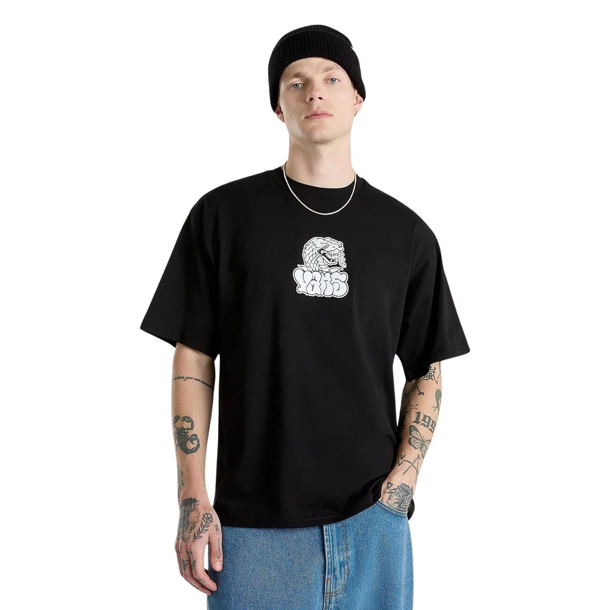 Vans Rattler T-Shirt - Black - Mens Graphic T-Shirt by Vans