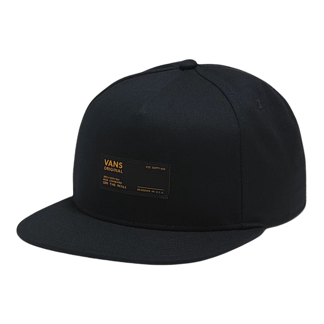 Vans Ravenna Snapback Cap - Black - Snapback Cap by Vans One Size