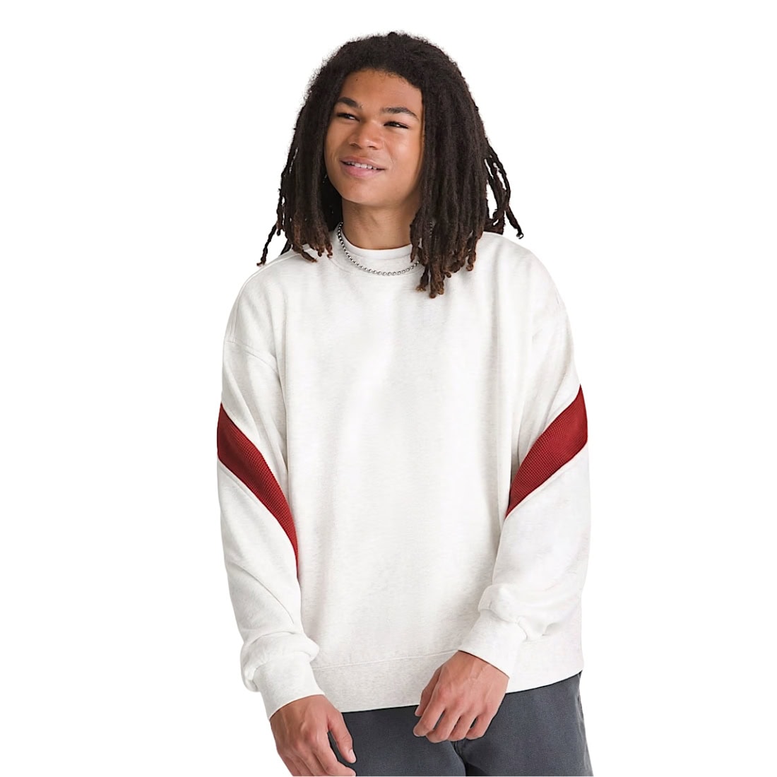 Vans Retro Sport Crew - Ash Heather - Mens Crew Neck Sweatshirt by Vans