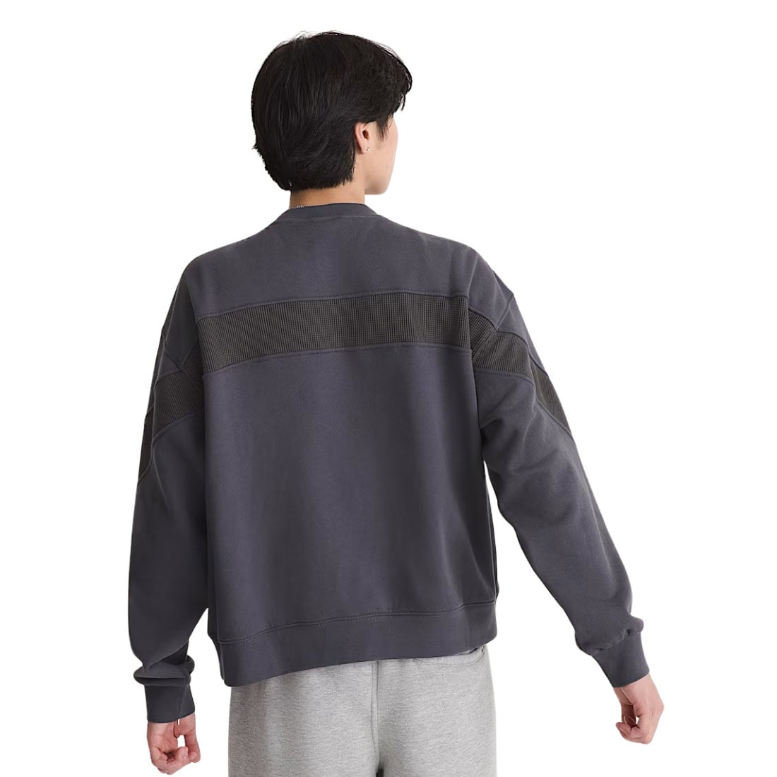 Vans Retro Sport Crew - Charcoal Grey - Mens Crew Neck Sweatshirt by Vans