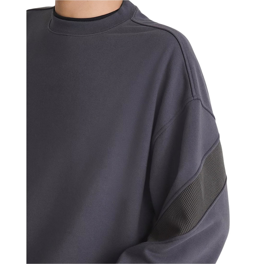 Vans Retro Sport Crew - Charcoal Grey - Mens Crew Neck Sweatshirt by Vans