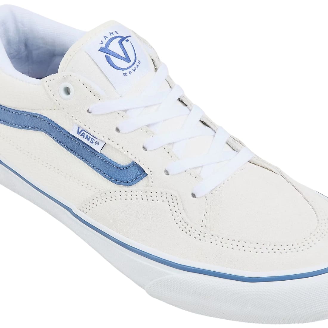 Vans Rowan Skate Shoes - Blanc De Blanc - Mens Skate Shoes by Vans