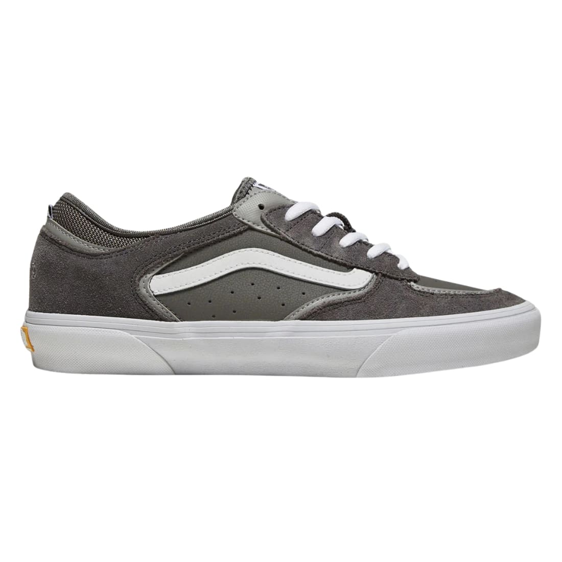 Vans Rowley Skate Shoes - Grey/White - Mens Skate Shoes by Vans