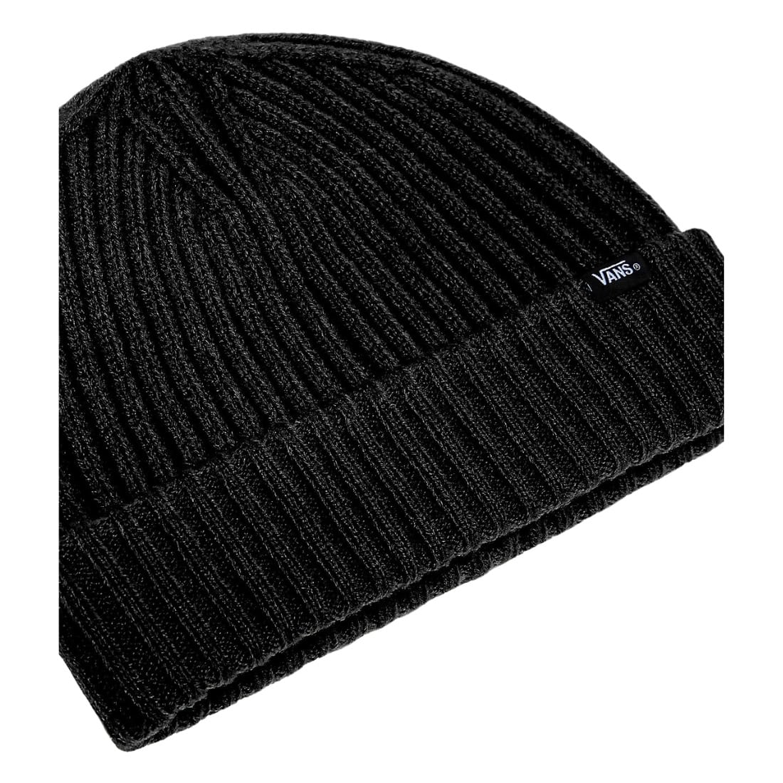 Vans Shallow Cuff Beanie - Black - Fold Beanie by Vans