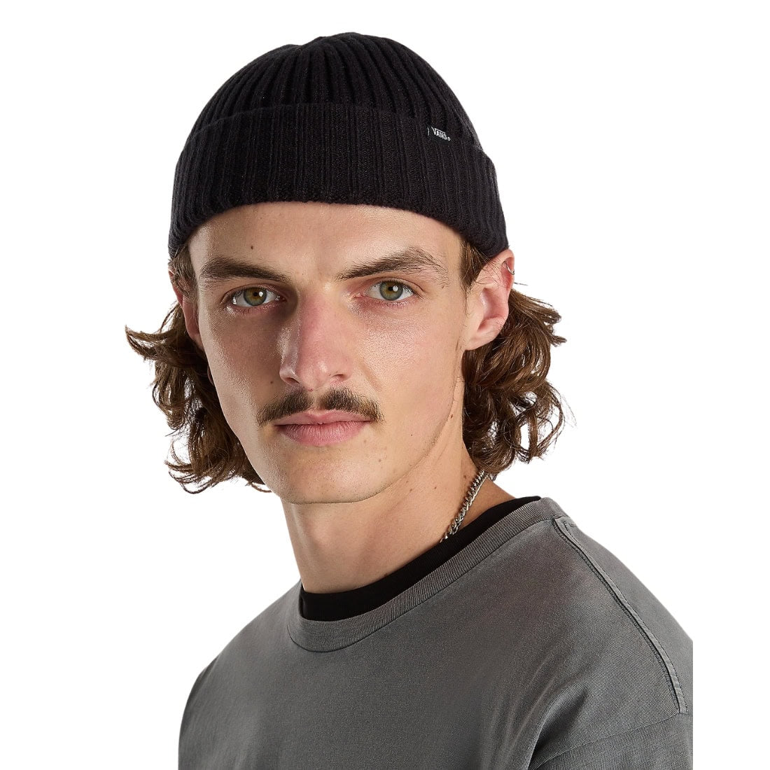 Vans Shallow Cuff Beanie - Black - Fold Beanie by Vans