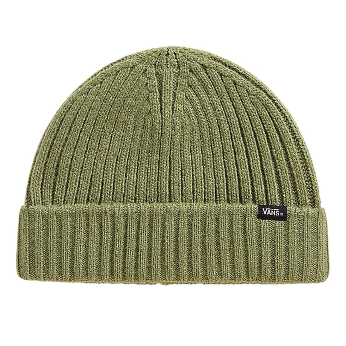 Vans Shallow Cuff Beanie - Loden Green - Fold Beanie by Vans