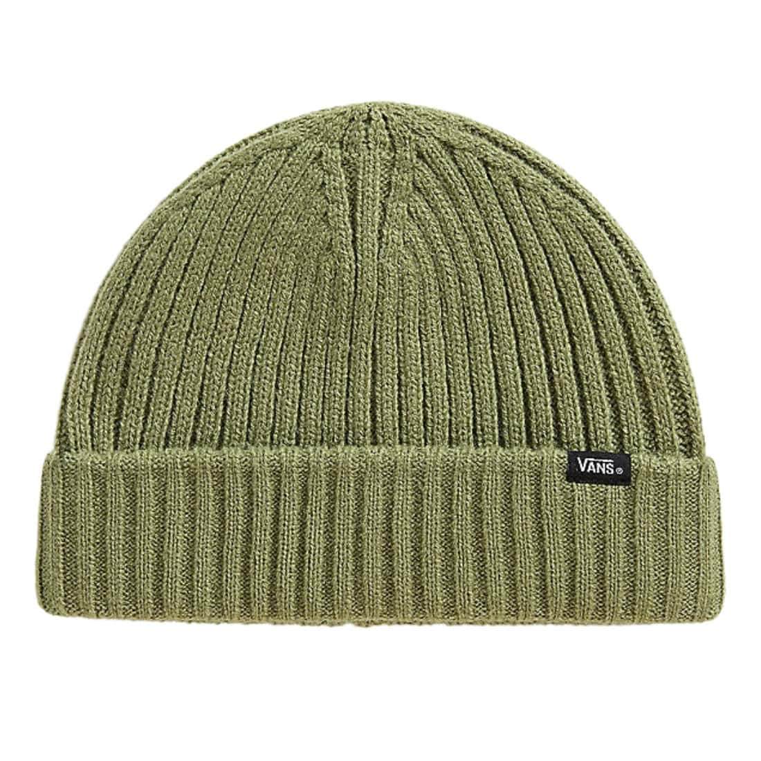 Vans Shallow Cuff Beanie - Loden Green - Fold Beanie by Vans