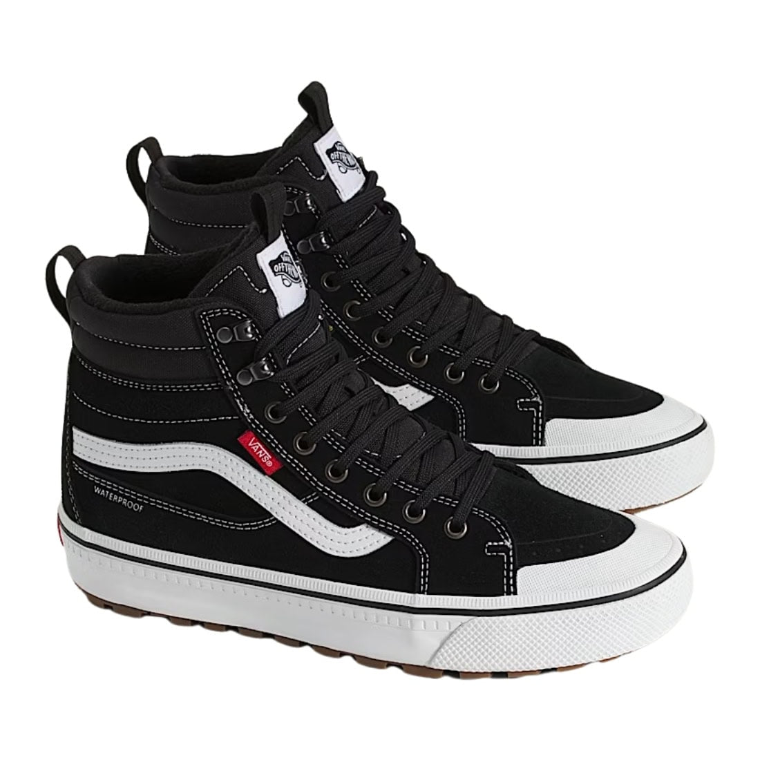 Vans Sk8-Hi Waterproof Insulated Shoes - Black/White