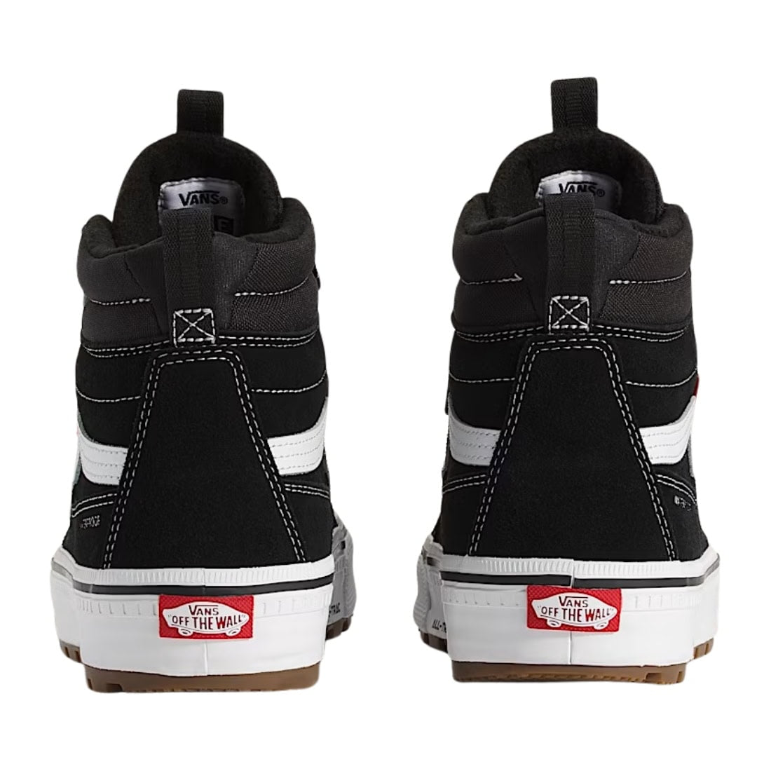 Vans Sk8-Hi Waterproof Insulated Shoes - Black/White