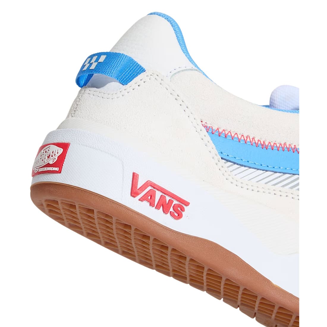 Vans Skate 2 Wayvee Skate Shoes - Blanc De Blanc/Azure Blue - Mens Skate Shoes by Vans