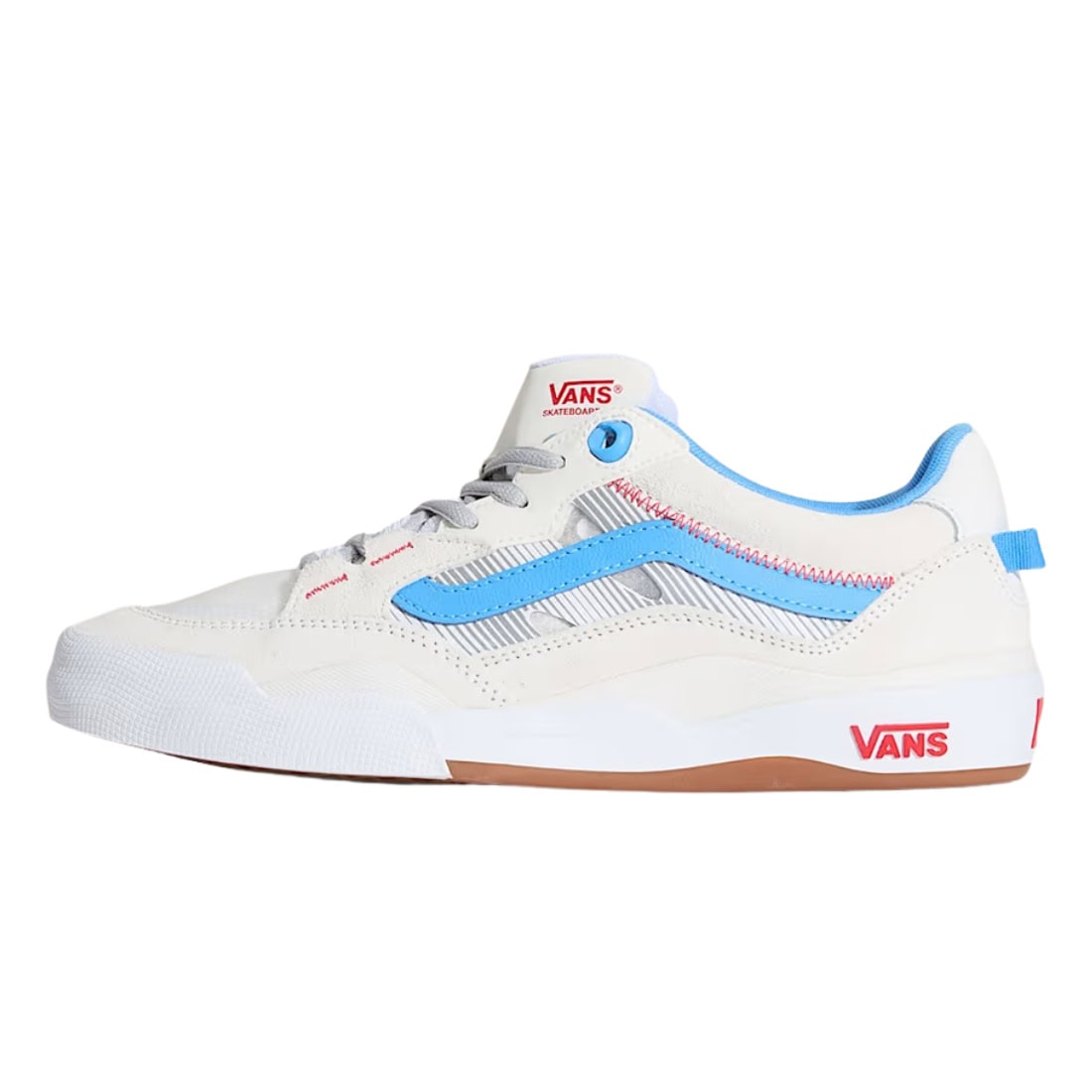 Vans Skate 2 Wayvee Skate Shoes - Blanc De Blanc/Azure Blue - Mens Skate Shoes by Vans