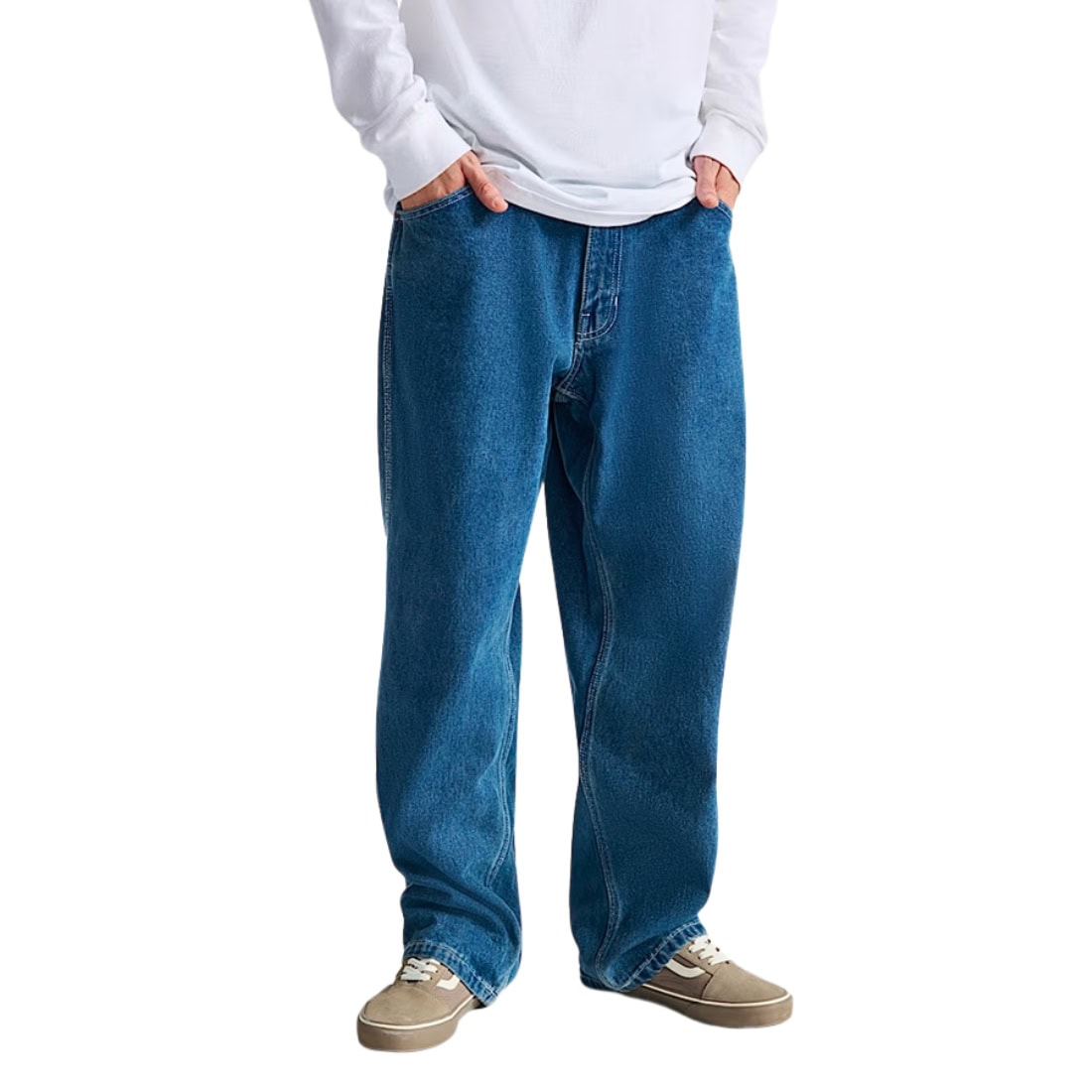 Vans Skate Check-5 Loose Denim - Vintage Indigo - Mens Relaxed/Loose Denim Jeans by Vans