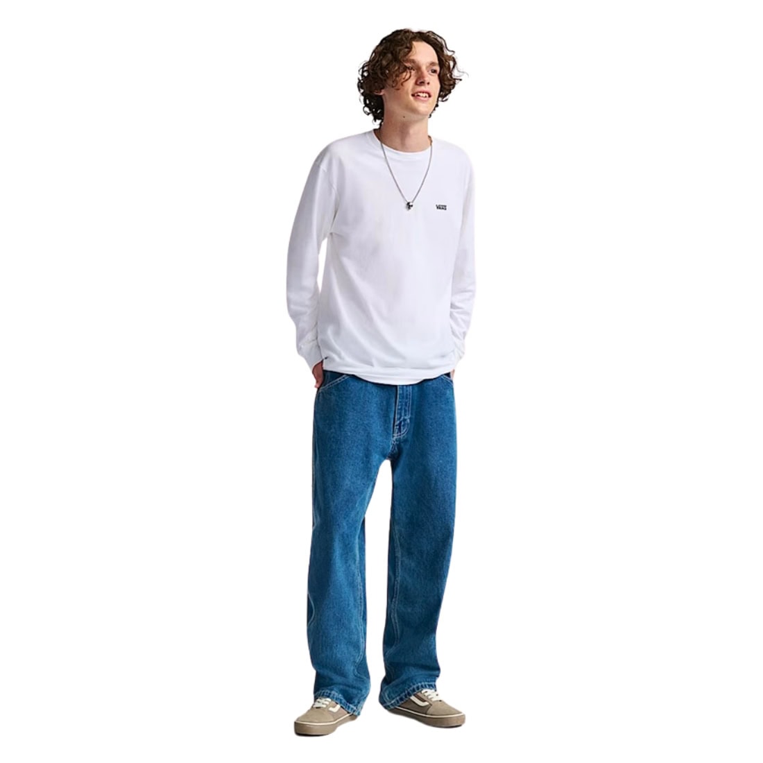 Vans Skate Check-5 Loose Denim - Vintage Indigo - Mens Relaxed/Loose Denim Jeans by Vans