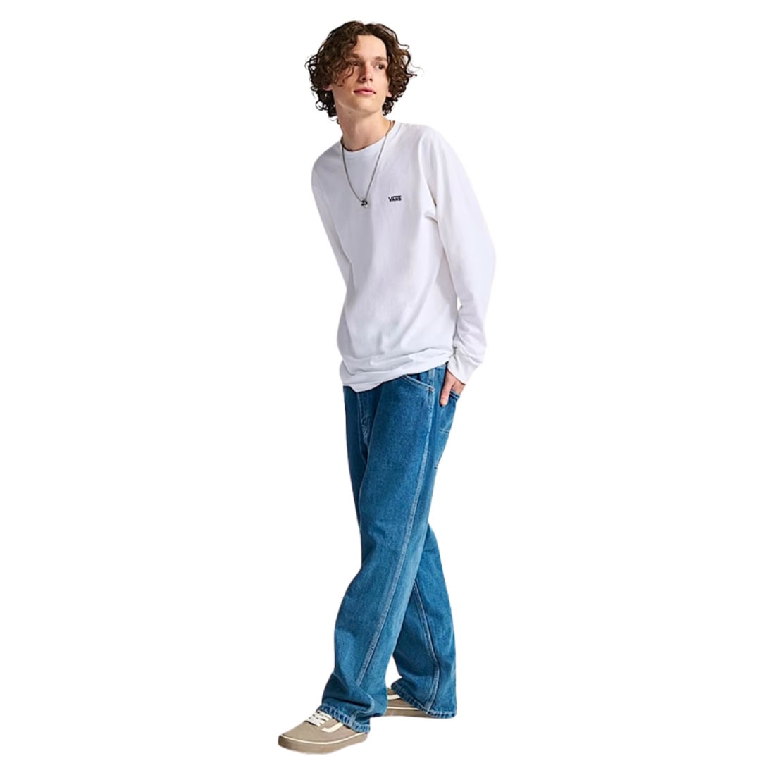 Vans Skate Check-5 Loose Denim - Vintage Indigo - Mens Relaxed/Loose Denim Jeans by Vans