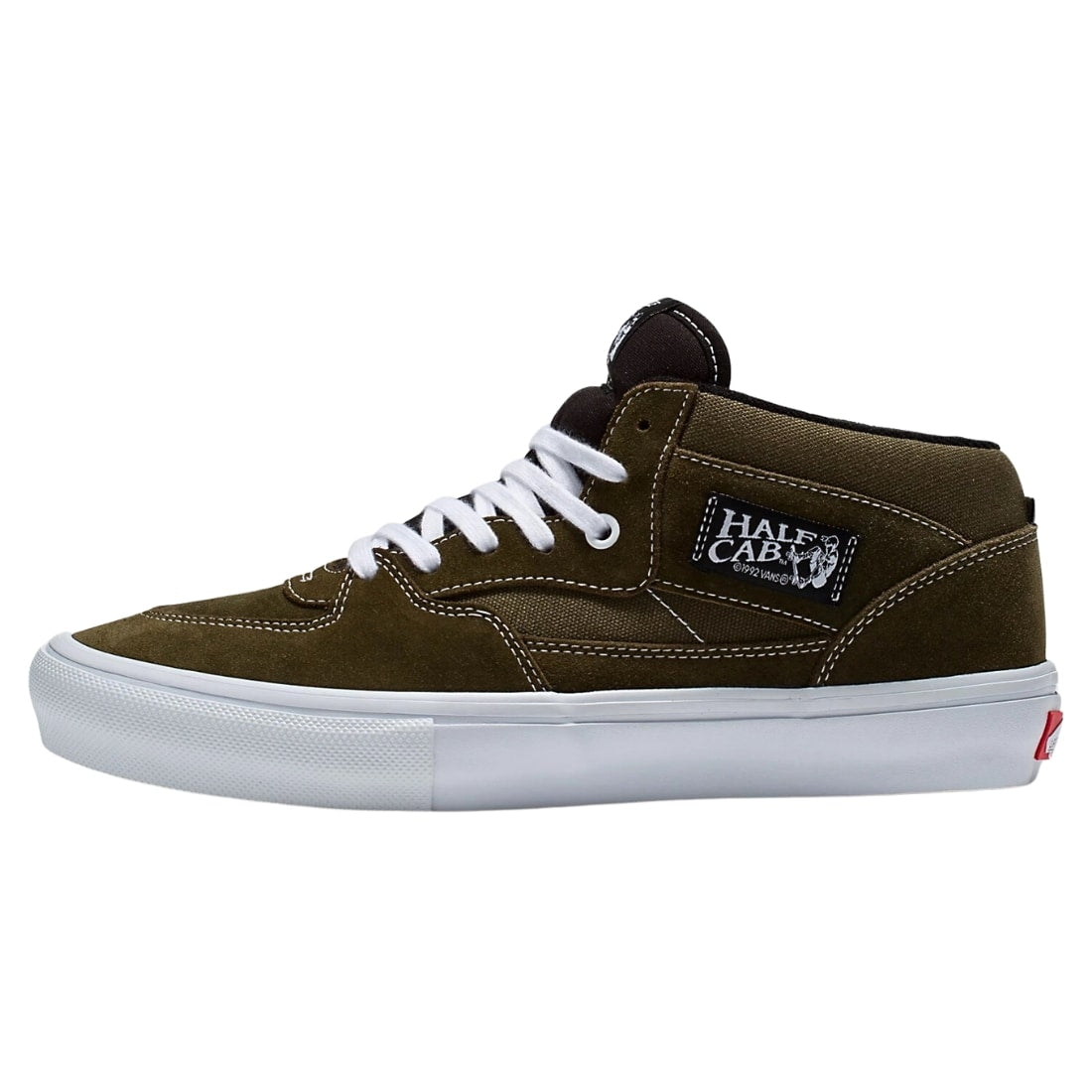 Vans Skate Half Cab Shoes - Dark Olive