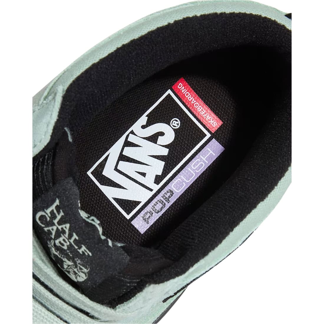 Vans Skate Half Cab Shoes - Gray Olive - Mens Skate Shoes by Vans