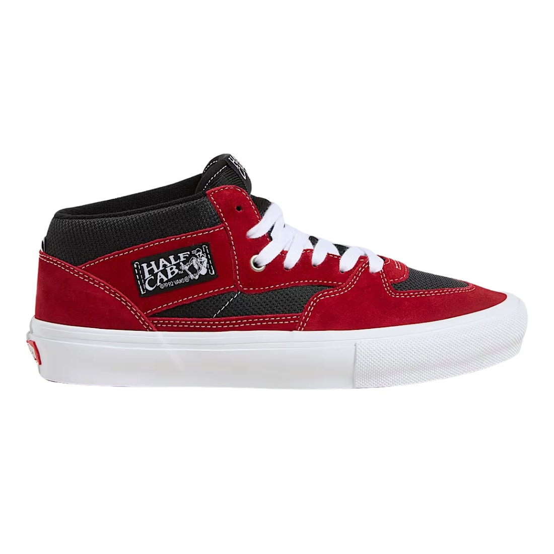 Vans Skate Half Cab Shoes - Sport Red/Black - Mens Skate Shoes by Vans