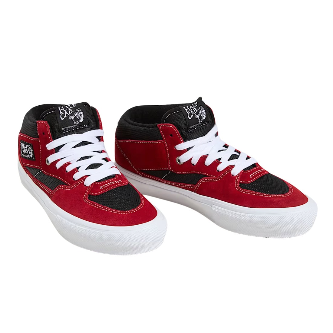 Vans Skate Half Cab Shoes - Sport Red/Black - Mens Skate Shoes by Vans