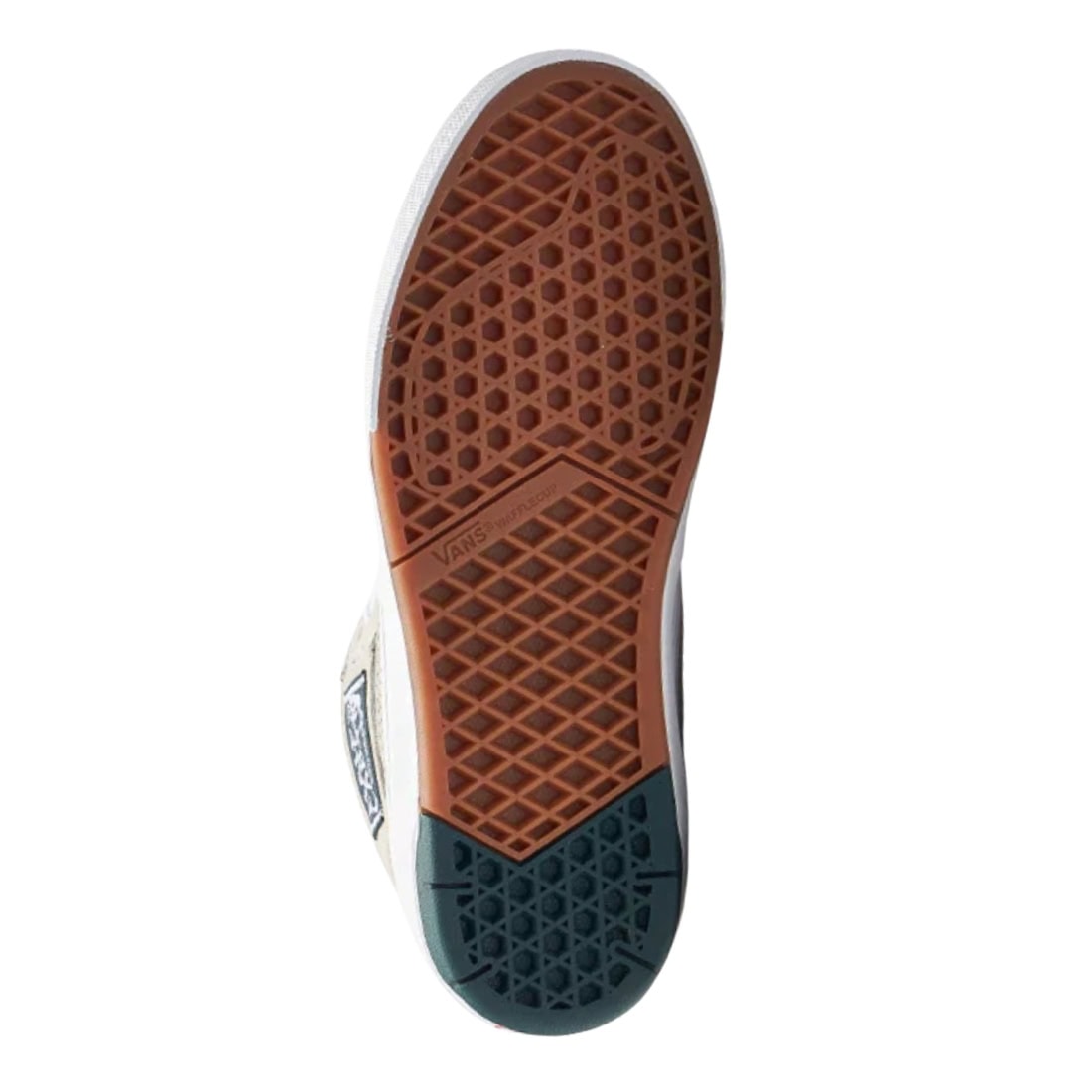 Vans Skate Half Cab Wafflecup Shoes - Oatmeal/Deep Teal - Mens Skate Shoes by Vans