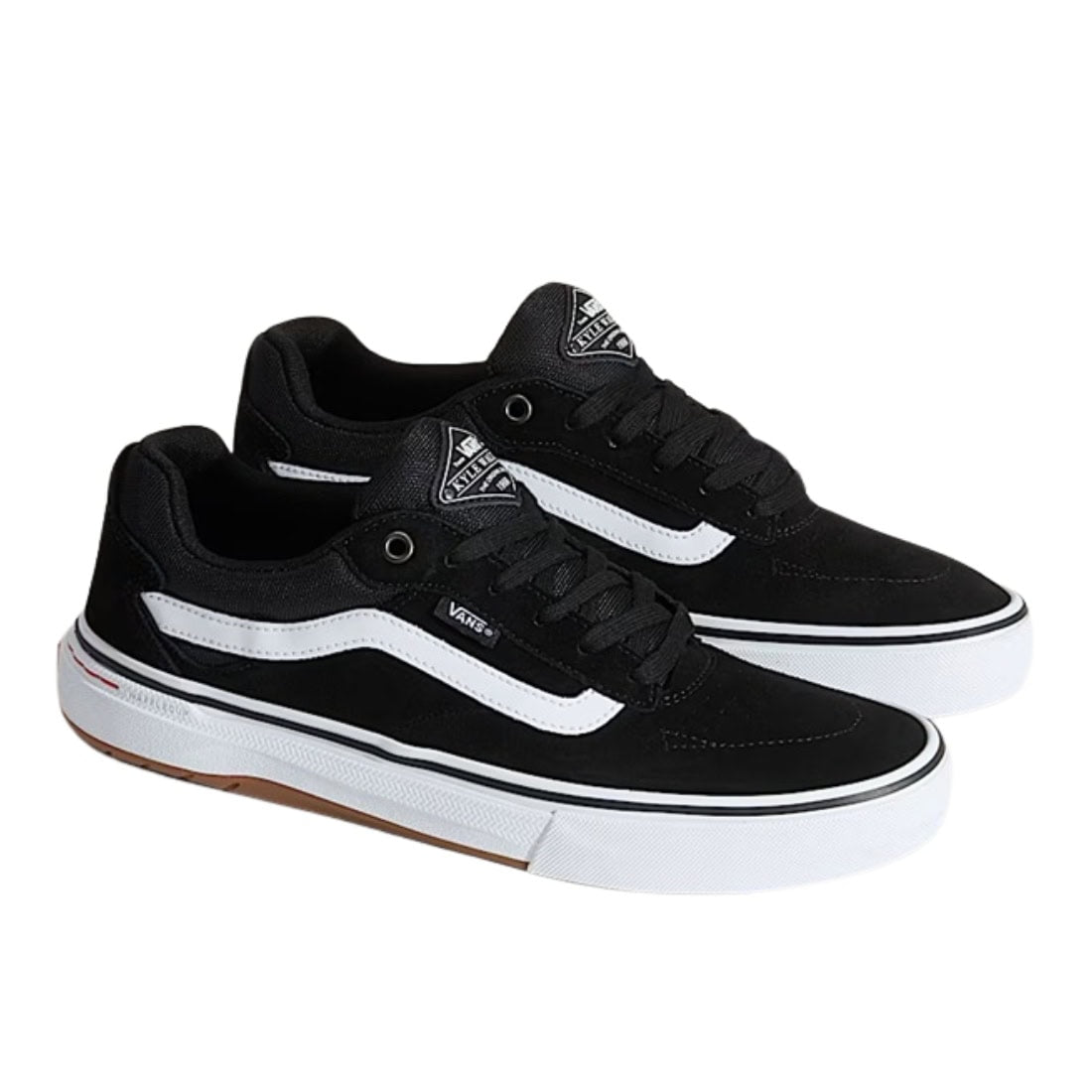 Vans Skate Kyle Walker Wafflecup Skate Shoes - Black/White - Mens Skate Shoes by Vans