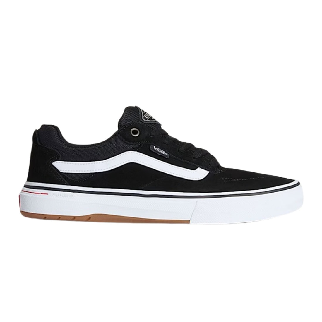 Vans Skate Kyle Walker Wafflecup Skate Shoes - Black/White - Mens Skate Shoes by Vans