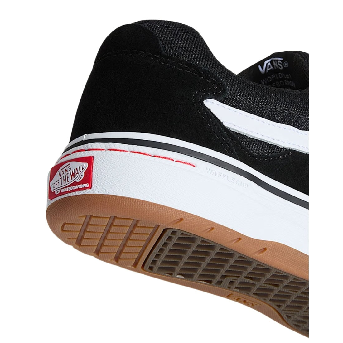 Vans Skate Kyle Walker Wafflecup Skate Shoes - Black/White - Mens Skate Shoes by Vans