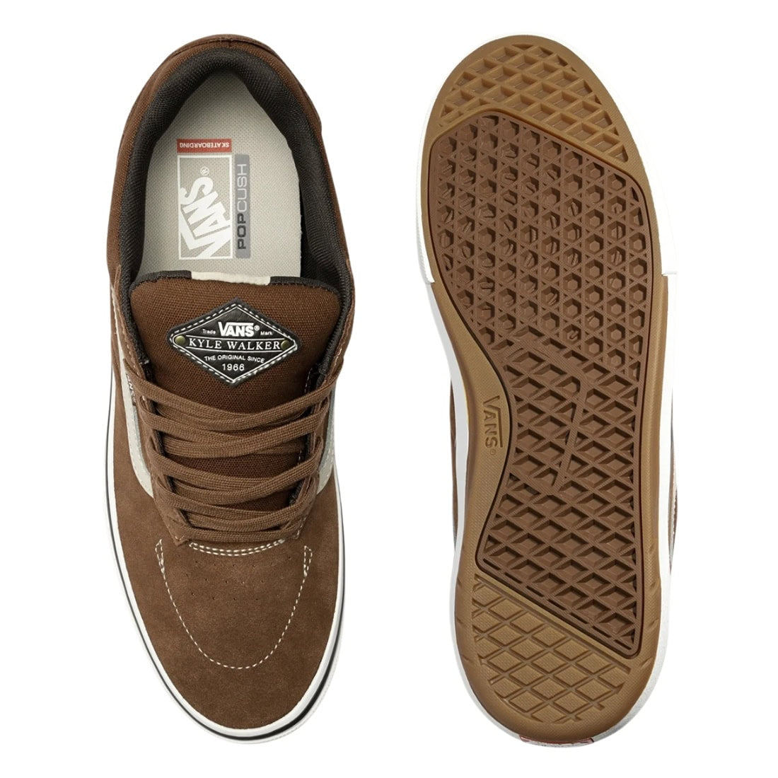 Vans Skate Kyle Walker Wafflecup Skate Shoes - Tortoise Shell - Mens Skate Shoes by Vans
