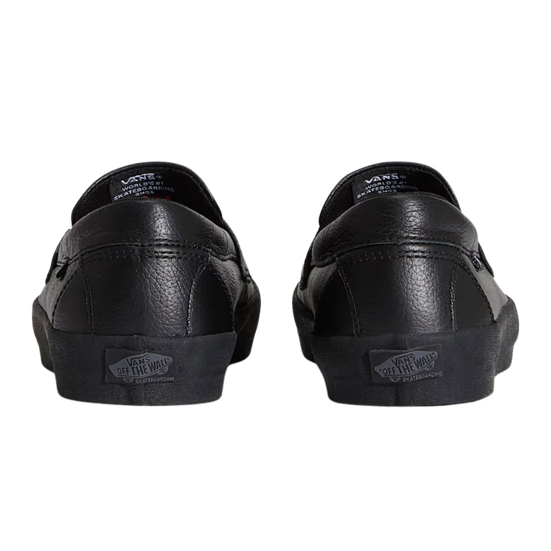 Vans Skate Loafer - Black/Black - Mens Slip On Trainers by Vans