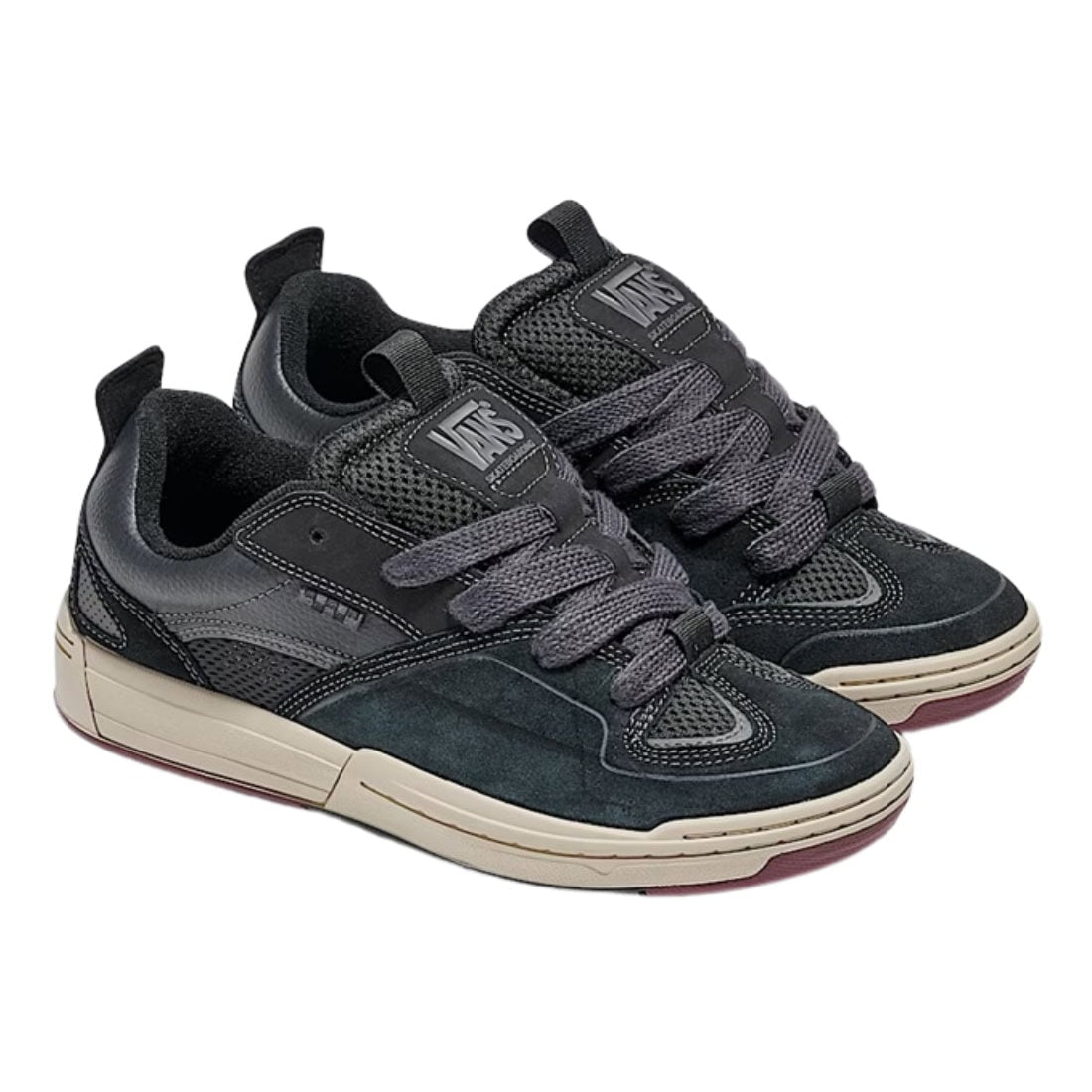 Vans Skate Mixxa Shoes - Black/Asphalt - Mens Skate Shoes by Vans
