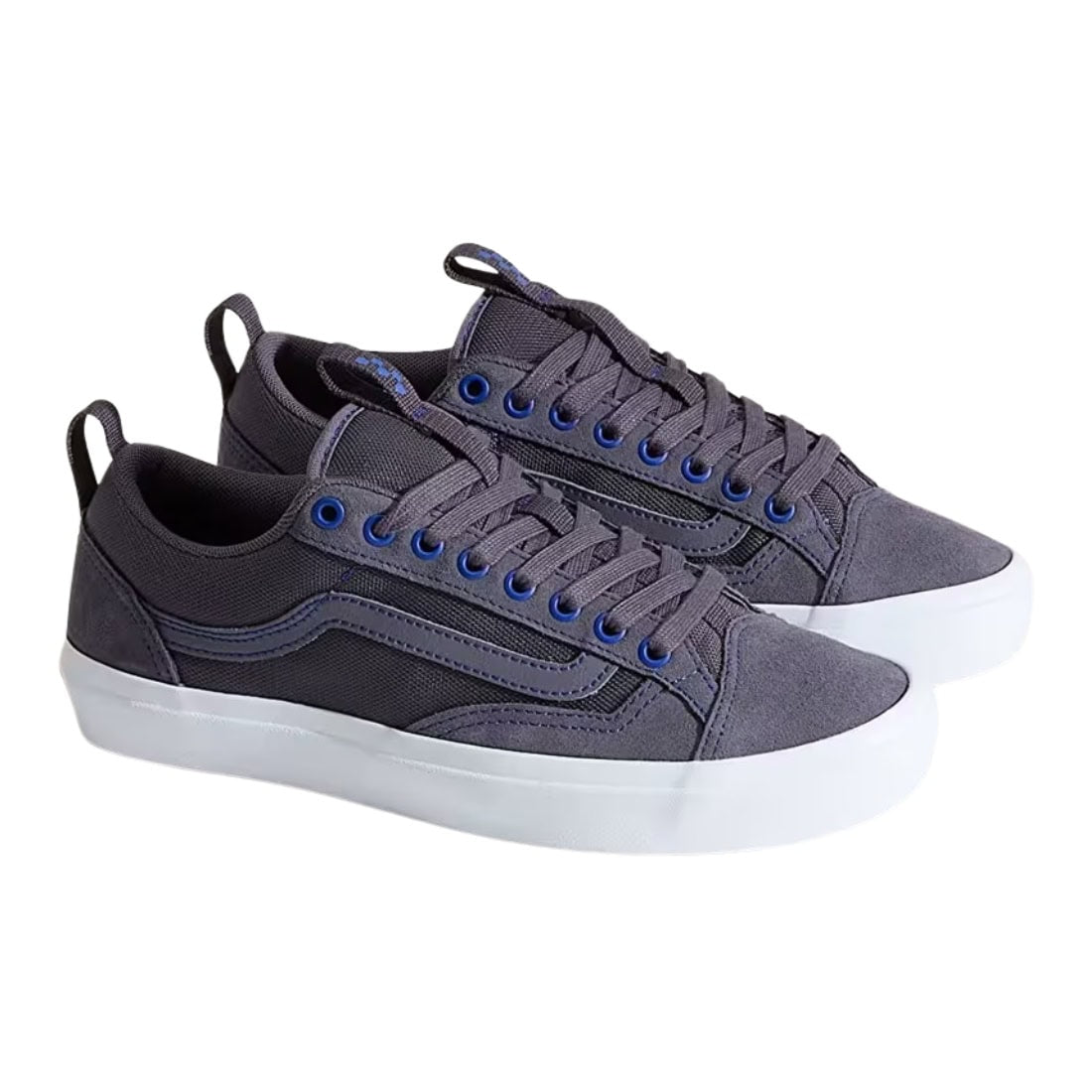 Vans Skate Old Skool 36+ Shoes - Contrast Stitch/Royal Cobalt - Mens Skate Shoes by Vans