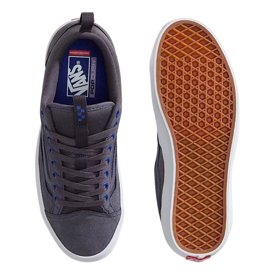 Vans Skate Old Skool 36+ Shoes - Contrast Stitch/Royal Cobalt - Mens Skate Shoes by Vans