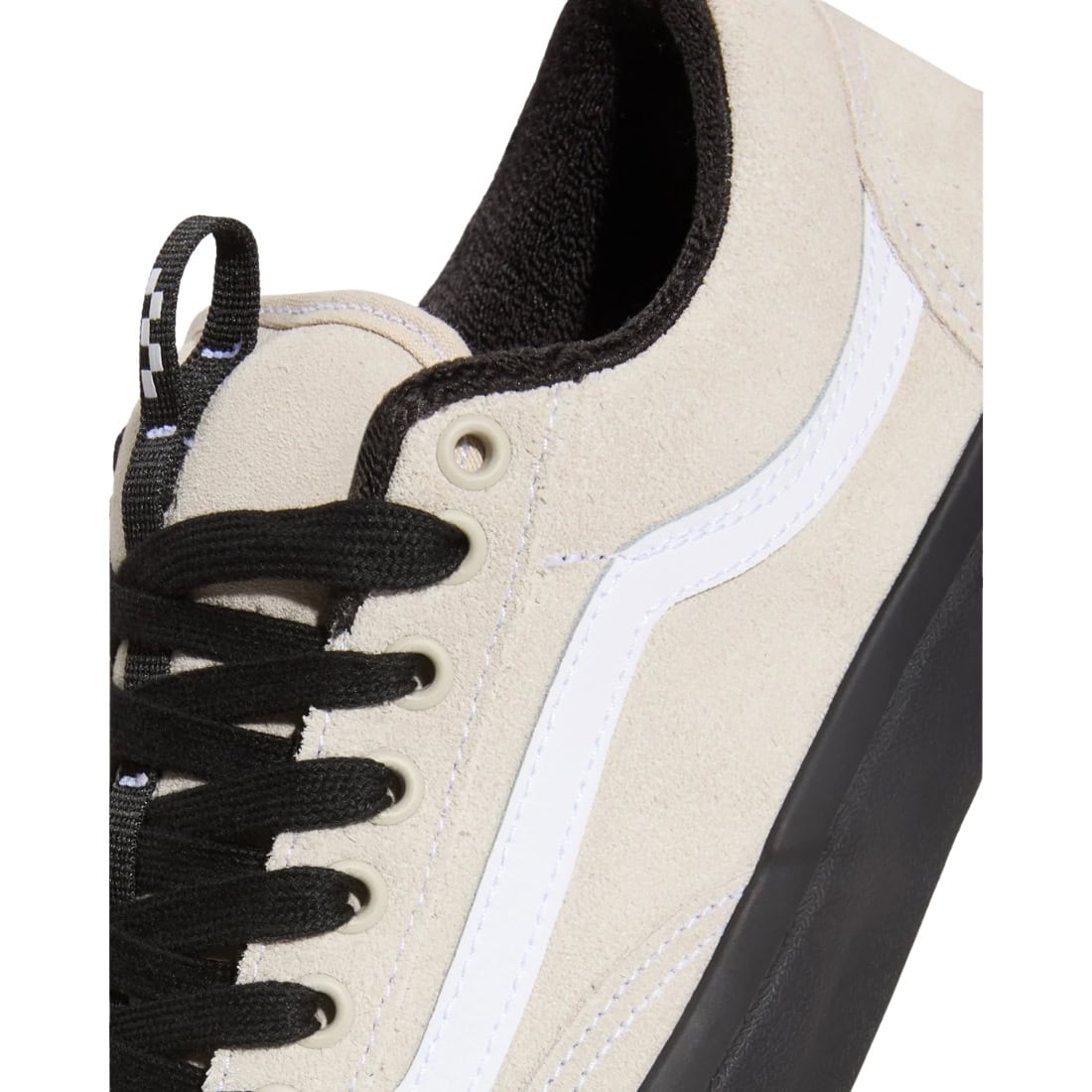 Vans Skate Old Skool 36+ Shoes - Oatmeal/Black - Mens Skate Shoes by Vans