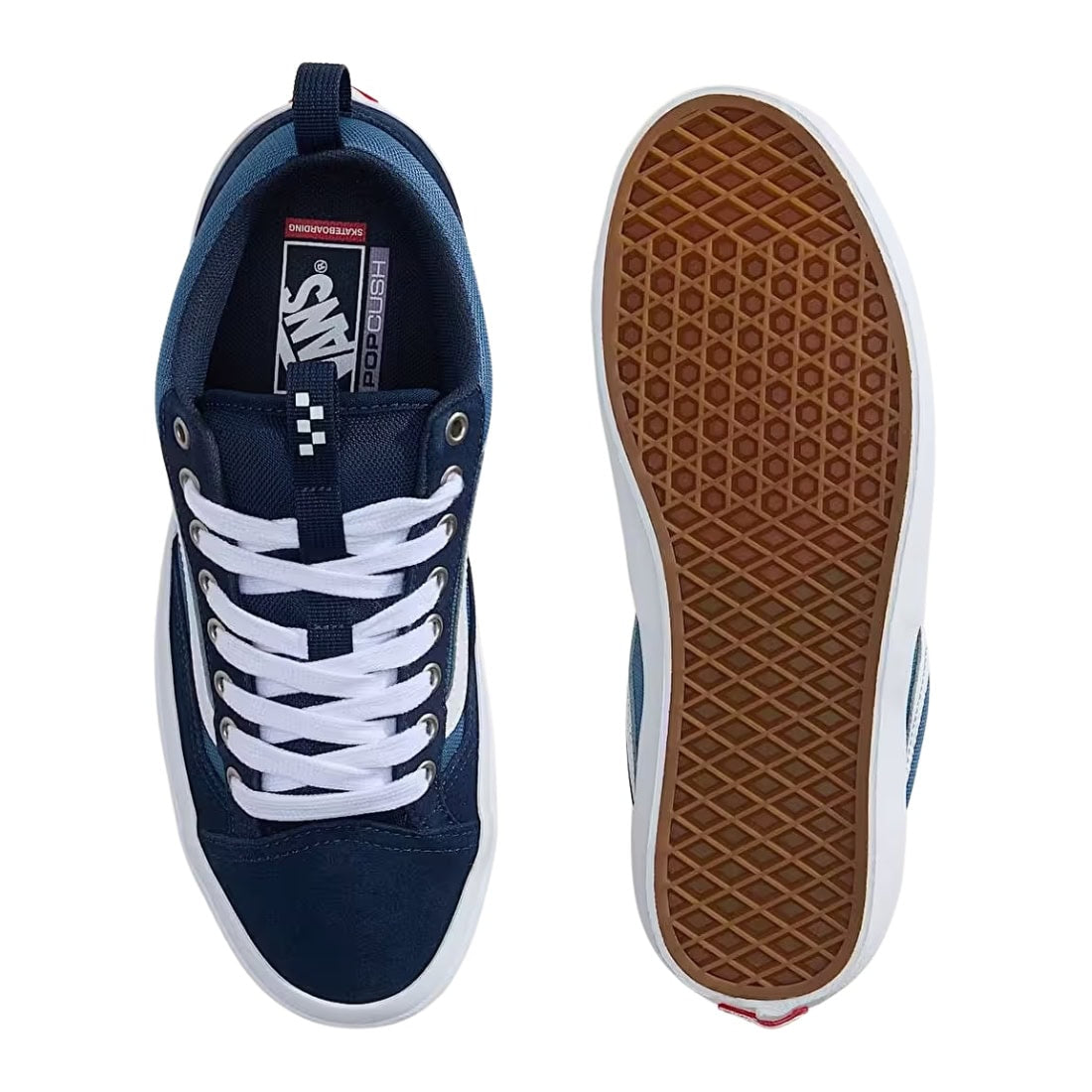 Vans Skate Old Skool 36+ Shoes - STV Navy/White - Mens Skate Shoes by Vans
