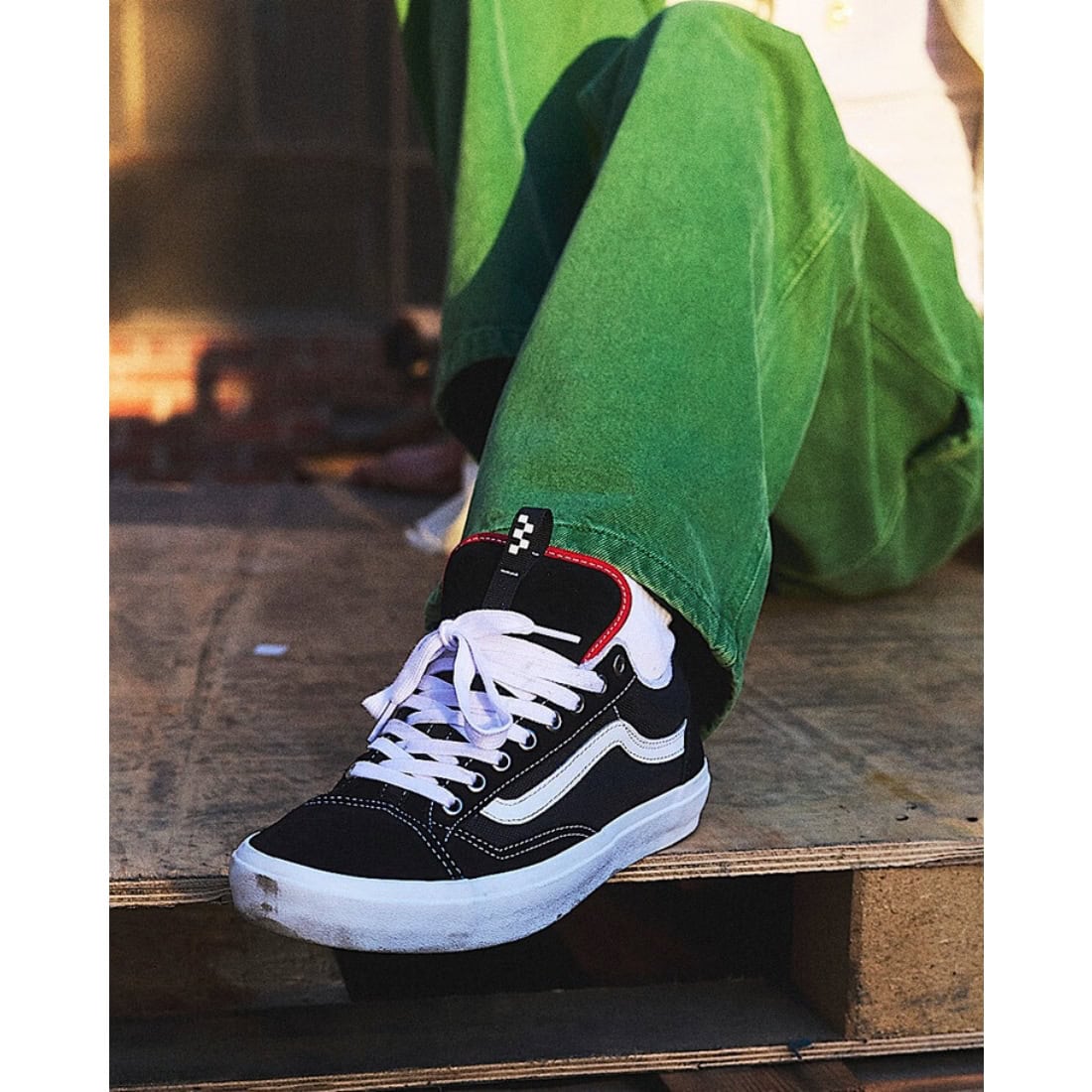 Vans Skate Old Skool 36+ Skate Shoes - Black/White - Mens Skate Shoes by Vans