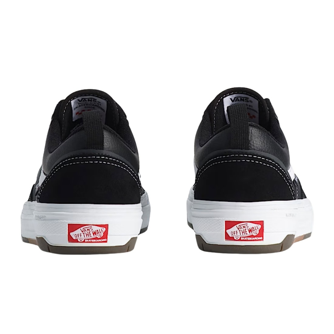 Vans Skate Old Skool Wafflecup Shoes - Black/White - Mens Skate Shoes by Vans