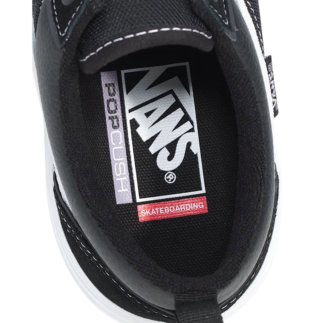 Vans Skate Old Skool Wafflecup Shoes - Black/White - Mens Skate Shoes by Vans